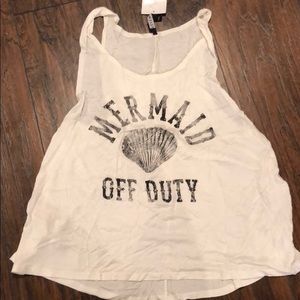 Mermaid off duty tank top